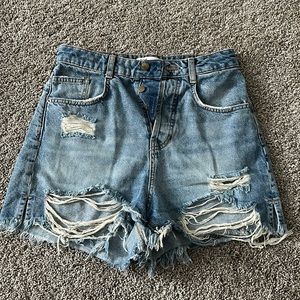 jean shorts